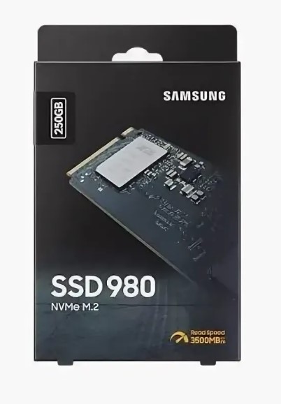 Твердотельный накопитель SSD Samsung 980 250 ГБ M.2 MZ-V8V250BW